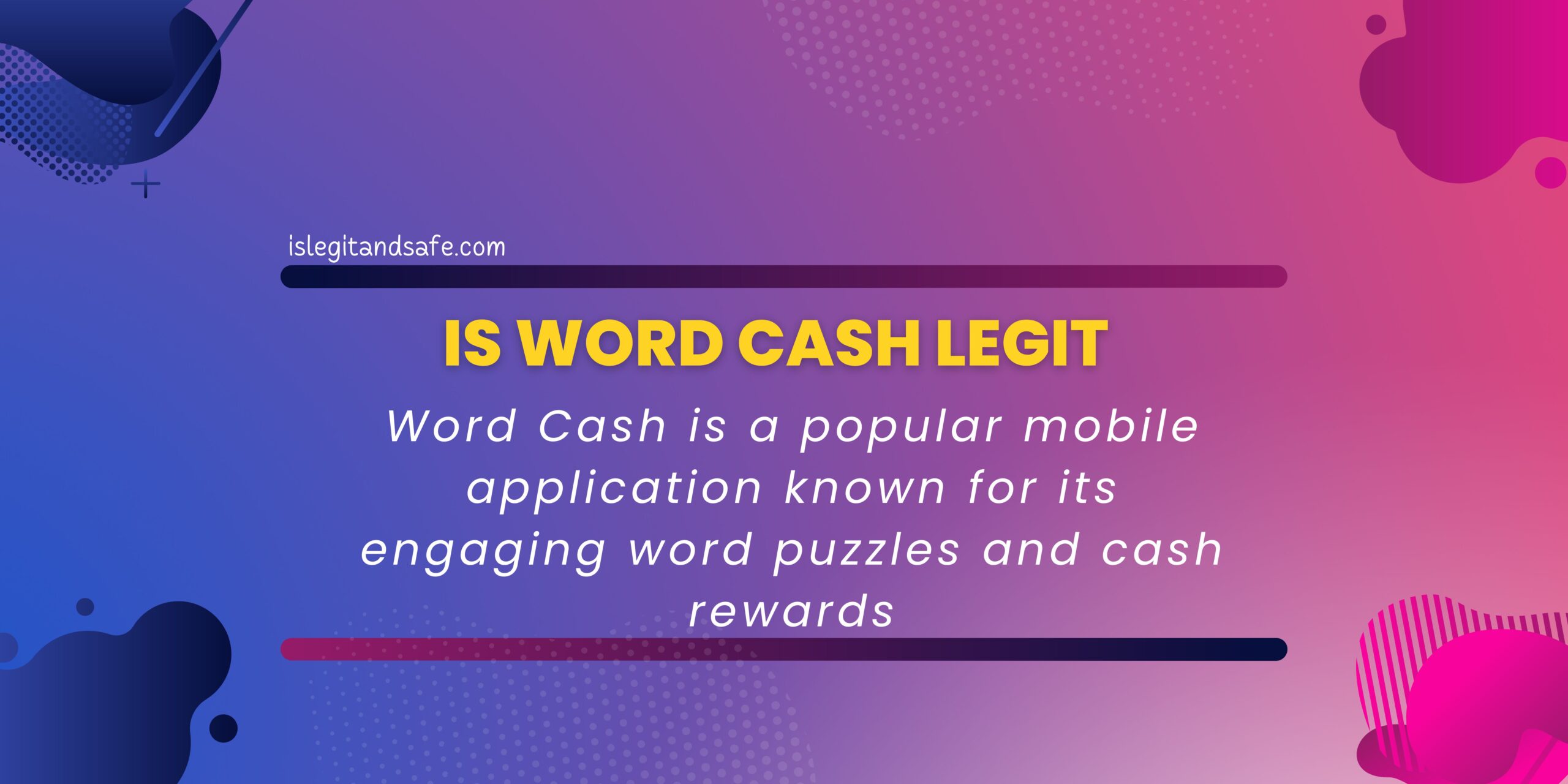 Is word cash legit